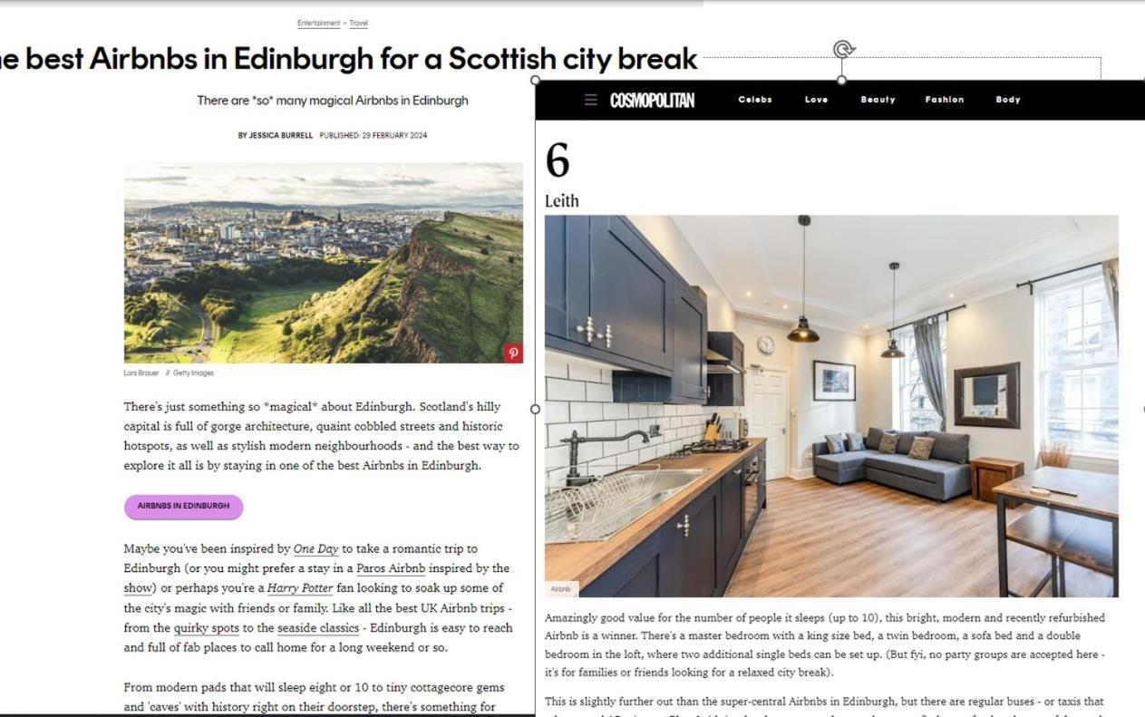 Traditional 3 Bedroom Quiet Duplex Flat By High St, Trams And Buses - Just 1-5 Miles To Centre Edimburgo Exterior foto
